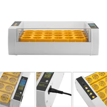 Ping 24 Kiaušinių Inkubatorius Didelės Talpos Mažų Įranga, Namų ūkio Paukščių Kiaušinius, Žąsų, Putpelių Vištienos Hatcher Mašina