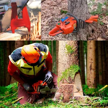 Pjūklą Vizuoti Kelmas ir 5,5 Colių Medžių Kirtimo Pleištai Suderinama su medienos Ruoša Tiekia Įrankius Pjūklų Galandimo