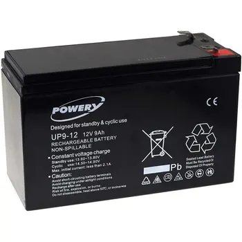 Powery GELIO baterijos SAI APC Smart-UPS SUA1500RMI2U 9Ah 12V
