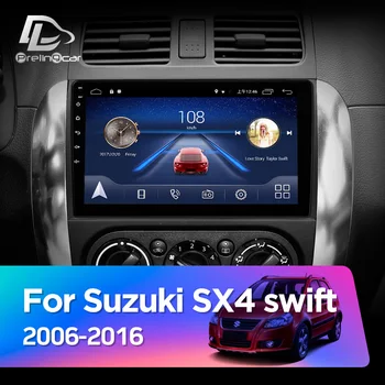 Prelingcar Android 10.0 NR. 2 din DVD Automobilio Radijo Multimedia Vaizdo Grotuvas GPS Navigacija Suzuki SX4 2006 m. 2008-2011 m. 2012 m. 2013 m.