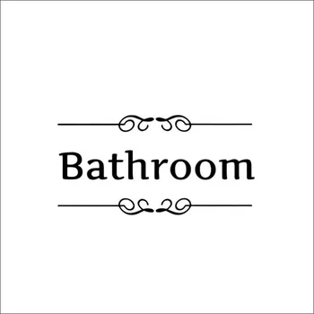 Puikus Vonios kambarys, Skalbimo Kambarys Etiketės, Tualetas Namų Dekoracijas Nuimamas 