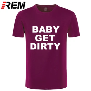REM KŪDIKIŲ terliotis Trys eilutės T Shirts, Vasaros, Nauja Roko Grupė, T-marškinėliai trumpomis Rankovėmis Medvilnės Vyrų Marškinėliai Drabužių