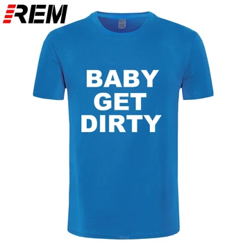 REM KŪDIKIŲ terliotis Trys eilutės T Shirts, Vasaros, Nauja Roko Grupė, T-marškinėliai trumpomis Rankovėmis Medvilnės Vyrų Marškinėliai Drabužių