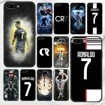 Ronaldo Futbolo žvaigždė SP7 7 Telefonas Padengti Korpuso HUAWEI honor 7a 8 8s 8a 8x 9x 9 10 20 i Pro Lite juoda Coque 3D Dangtis