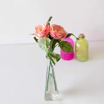 Rožės gėlių puokštės apdailos pigūs didmenine namų vestuvių dekoravimas netikrą 