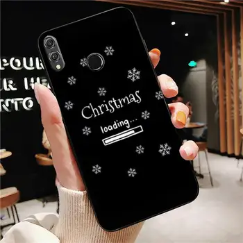 RuiCaiCa Linksmų Kalėdų Laiškas Telefoną Atveju Huawei Honor 8 9 10 5A 30 20 pro lite 8X 8C