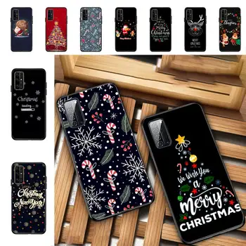 RuiCaiCa Linksmų Kalėdų Laiškas Telefoną Atveju Huawei Honor 8 9 10 5A 30 20 pro lite 8X 8C