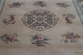 Rytietiškas kilimas rose Puikus Dekoratyvinis Megzti Sienų Dekoras Prabanga Augalų Dizainas