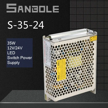S-35-12 Perjungti Maitinimo LED Šviesos Langas Mechanika Aukštos Kokybės Automatikos 35W Perjungimo Režimas 24V1.5A