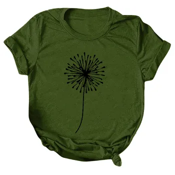SAGACE Vasaros Palaidinė Viršūnes Moterų Atsitiktinis Spausdinimo trumpomis Rankovėmis T-Shirt Laisvi O-Neck Cotton Tee Marškinėliai Moteriška 2021 Naujas Mados