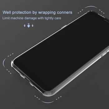 Samsung Galaxy A40 Atveju IMAK Įrengtas Atveju Aukštos Kokybės TPU Padengti Minkštos TPU Case For Samsung Galaxy A40 Galinį Dangtelį 5.7