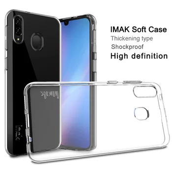 Samsung Galaxy A40 Atveju IMAK Įrengtas Atveju Aukštos Kokybės TPU Padengti Minkštos TPU Case For Samsung Galaxy A40 Galinį Dangtelį 5.7