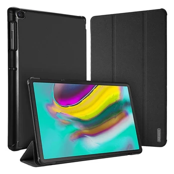 Samsung TAB S5E Tablet PC PU Stovėti Odinis dėklas / Galinio Dangtelio Atveju / Anti-Susidūrimo Galinio Dangtelio Apsauginis Apvalkalas