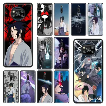 Sasuke Naruto Anime Silikono Atveju Xiaomi Mi 11 Poco X3 NFC 10T Pro 10 Pastaba Lite 9T CC9 9 8 A2 M3 Minkštas Telefono Dangtelį 