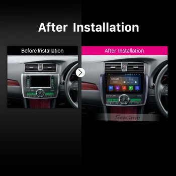 Seicane Android 10.0 Carplay GPS Navigacijos automobilinį Radijo Toyota Allion 2007-9 colių 