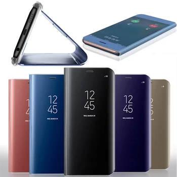 Smart Veidrodis, Telefono dėklas, Skirtas Samsung Galaxy S10 S20 S9 Plus Note20 20Ultra Note10 Note9 Note8 A51 A71 A81 A91 S10lite Atvejais