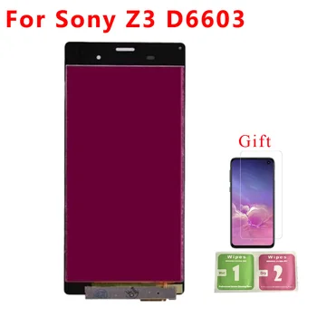 Sony Xperia Z3 D6603 D6643 D6653 LCD Ekranas jutiklinis Ekranas skaitmeninis keitiklis Surinkimas, Remontas, Dalys sony z3 lcd