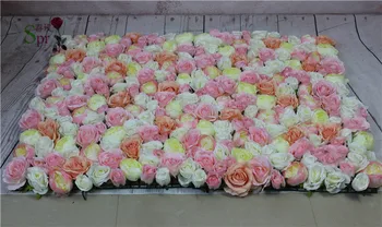SPR Nemokamas Pristatymas-10vnt/daug didmeninės geros kokybės personized dirbtinis bijūnai, rožių gėlių sienos, etapas fono apdaila