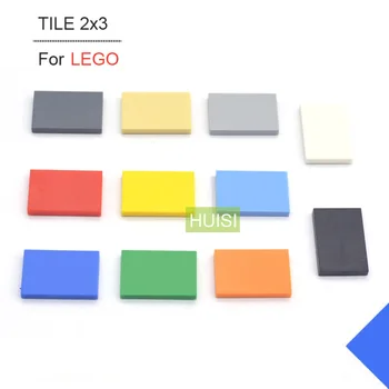 Ss Blokai Suderinama Su LEGOES Plastiko, Plytų Dalys Plytelių 2x3 