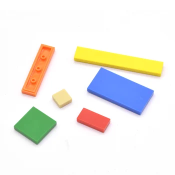 Ss Blokai Suderinama Su LEGOES Plastiko, Plytų Dalys Plytelių 2x3 