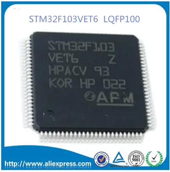 STM32F103VET6 32-bitų Mikrovaldiklis 512K Flash LQFP-100 Lustas
