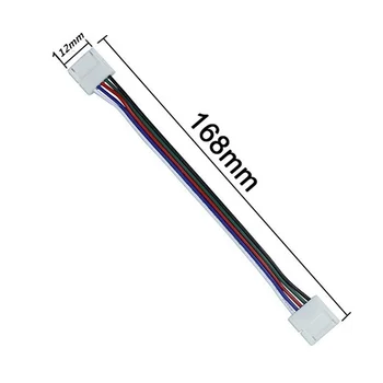SZYOUMY 1000pcs/Daug 5 Pin RGBW Jungties Kabelis Moterų 15cm Led Šviesos Juosta 5050 RGBW RGBWW