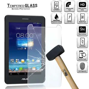 Tabletę Grūdintas Stiklas Screen Protector Dangtelis ASUS Fonepad 7 Dual ME175CG Tablet PC Anti-pirštų Atspaudų Grūdintas Filmas