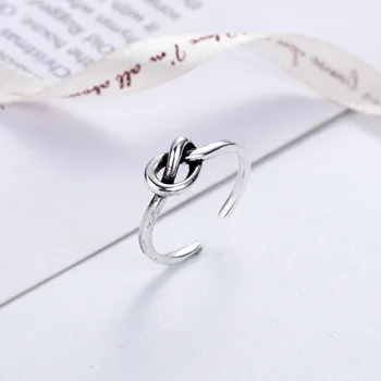 Tailando sidabro žiedas moterų mados asmenybės sterlingas sidabro žiedas moterų ins tendencija šviesą sidabro žiedas indeksas žiedas moterų šaltas vėjas