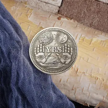 Taip arba Ne Kaukolė Progines monetas, Suvenyrų Iššūkis Kolekcines Monetas Kolekcijos Meno Amatų