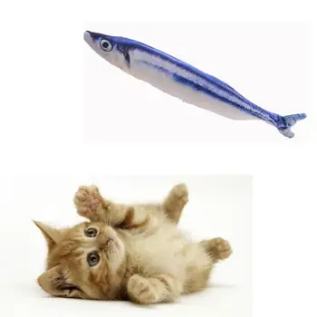 Transer Naminių Kačių Kačiukų Kramtomoji Kačių Žaislai, Įdaryta Žuvis, Mėta Pet Interaktyvus Kačiukas ProductProduct 3.16