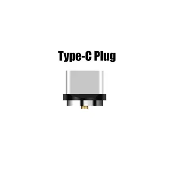 Trijų Tipų Plug Magnetinio Adapteris Micro USB Jungtis Greito Įkrovimo Kroviklis, Duomenų Perdavimo, Mobiliųjų Telefonų Priedai