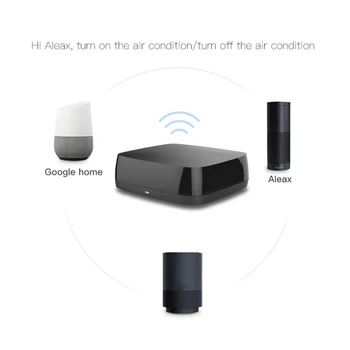 Tuya IR Tiltas Kontrolės Aircondition Ventiliatorius, TV Google Namų Alexa Echo Universalus Nuotolinio AC Kontrolės
