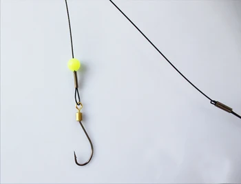 Tvirtos Anti-vėjo Anti-sukimo Nerūdijančio Plieno 5 Swivel String žvejybos Kabliukai Nustatyti Vielos Linija Fishhooks Lauko Žvejybos Vielos Įrenginys