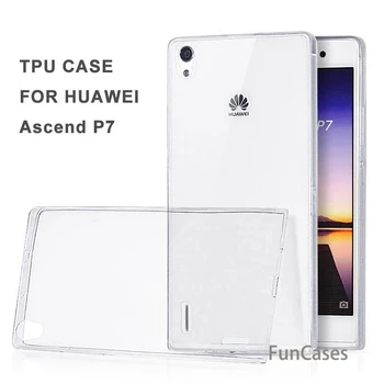 Ultra Plonas Minkštas Skaidrios TPU Case For Huawei Honor 4A 4C 7Lite 5C 8 V8 6X V9 6A 9 7X V10 Aišku, Silicio Galinį Dangtelį Telefono apvalkalas