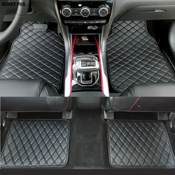 Universalus Automobilių grindų kilimėliai RHD/LHD BMW 3 5 7 Serijos F20 E90 F30 E60 F10 automobilių stilius vandeniui kiliminė danga, grindų kilimėliai