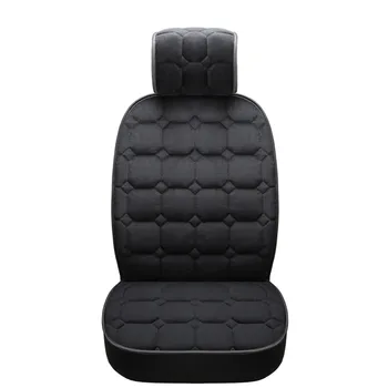 Universalus Pliušinis Automobilių Sėdynės Padengti Žiemą Šiltas Automatinis Priekinių Sėdynių Atlošai Sėdynės Pagalvėlę 1 Vnt Interjero Aksesuarų Raštas