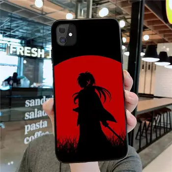 USAKPGRT Anime Rurouni Kenshin, Telefono dėklas Dangtelis, skirtas 