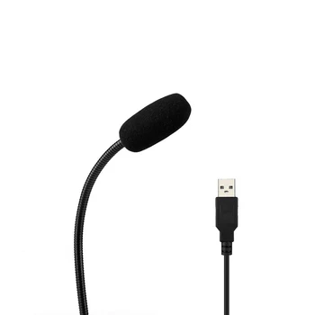 Usb Mic Žaidimų Kalbasi USB Mikrofonas Desktop PC Nešiojamas Powstro Kompiuterio Mikrofonas 360° Reguliuoti Laisvai Studija Kalbėjimo Mikrofonas