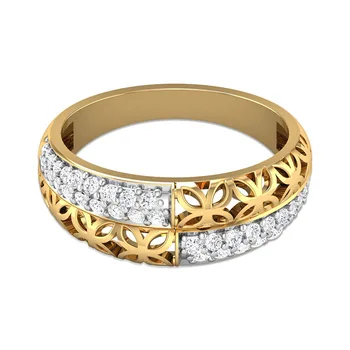 UUNICO Europos Ir Amerikos Stiliaus Žiedas Išskirtinį Prabangos Akyto Gėlės Formos Žiedas Moterų Auksu Vario Mikro Cirkonis žiedai
