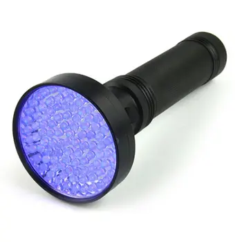 UV Žibintuvėlis 100 LED 395 nM Ultravioletinių Juodos Šviesos Detektorius, skirtas Skorpionas Šunų Šlapimo Naminių gyvūnų Dėmes Klaidas Pinigų Detektorius