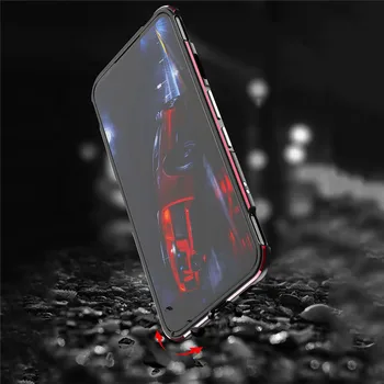 Už Nubija Raudonoji Magija 5G Telefonas Aliuminio Metalo Apsaugos Atveju atsparus smūgiams, Anti-rudenį Galinį Dangtelį Atveju-Ultra plonas Telefono Apvalkalas