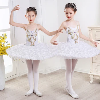 Vaikai petnešos blizgučiais tutu tutu sijonas mergaitėms baletas 