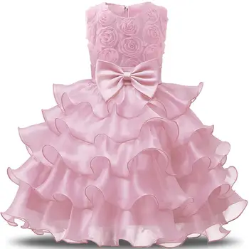 Vaikai Suknelės 2020 M. Mergaičių Drabužiai Šalis Princesė Vestidos Nina 5 6 7 8 metų gimtadienio Suknelė Mergina Kalėdų Krikšto Krikštynų Suknelė