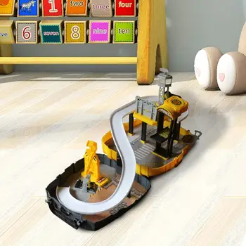 Vaikų Mini kuprinė inžinerijos žaislai automobilio nustatyti, žaislai