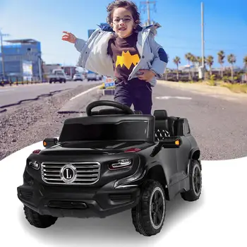 Vaikų off-road elektra varomų transporto priemonių Dual-vairuoti keturių ratinių kūdikių sūpynės vežimo vaikų Žaislų Baterijos Automobilis su Nuotolinio Valdymo
