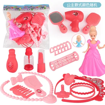 Vaikų ugdymo žaisti namų gydytojas žaislas mergina makiažas princess žaislas berniukas modeliavimo įrankių rinkinys