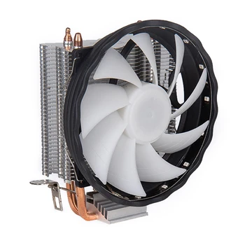 Variniai Heatpipe CPU Aušintuvo Aurora Šviesos Aušinimo Ventiliatorius LGA Heatsink Radiatorius