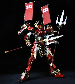 Veiksmų Skaičius, Devil Hunter DH DH-02 DH02/DH-01 1/100 Raudona Musha Sanada Yukimura Gundamer Metalo Statyti Pilnas Modelis