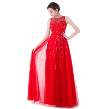 Vestido de festa O-Kaklo Bžūp Rankovėmis Duobute-Line vakarinę suknelę 2020 vakaro suknelės ilgai abendkleider