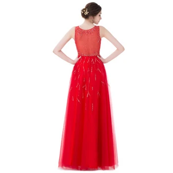 Vestido de festa O-Kaklo Bžūp Rankovėmis Duobute-Line vakarinę suknelę 2020 vakaro suknelės ilgai abendkleider